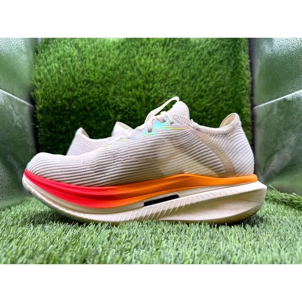 Hoka One One Cielo X1 1147910-FSTC Athletic Sneaker Unisex M9.5/W10.5 White Knit